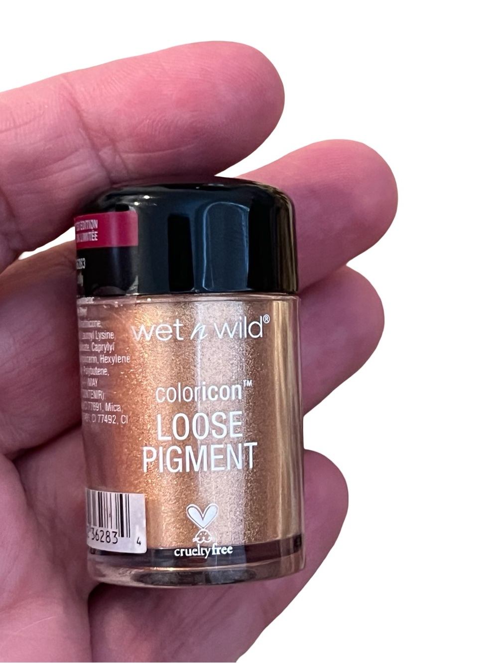 wet n wild Coloricon Loose Pigment - Shimmery Rose Gold jolly FINAL PRICE DROP